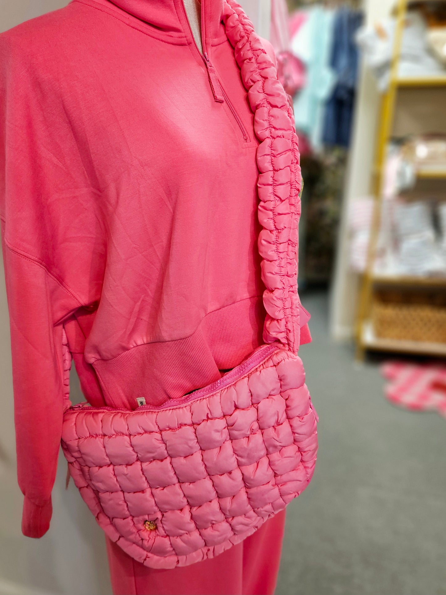 Simply Southern Quilted Puffer Crossbody