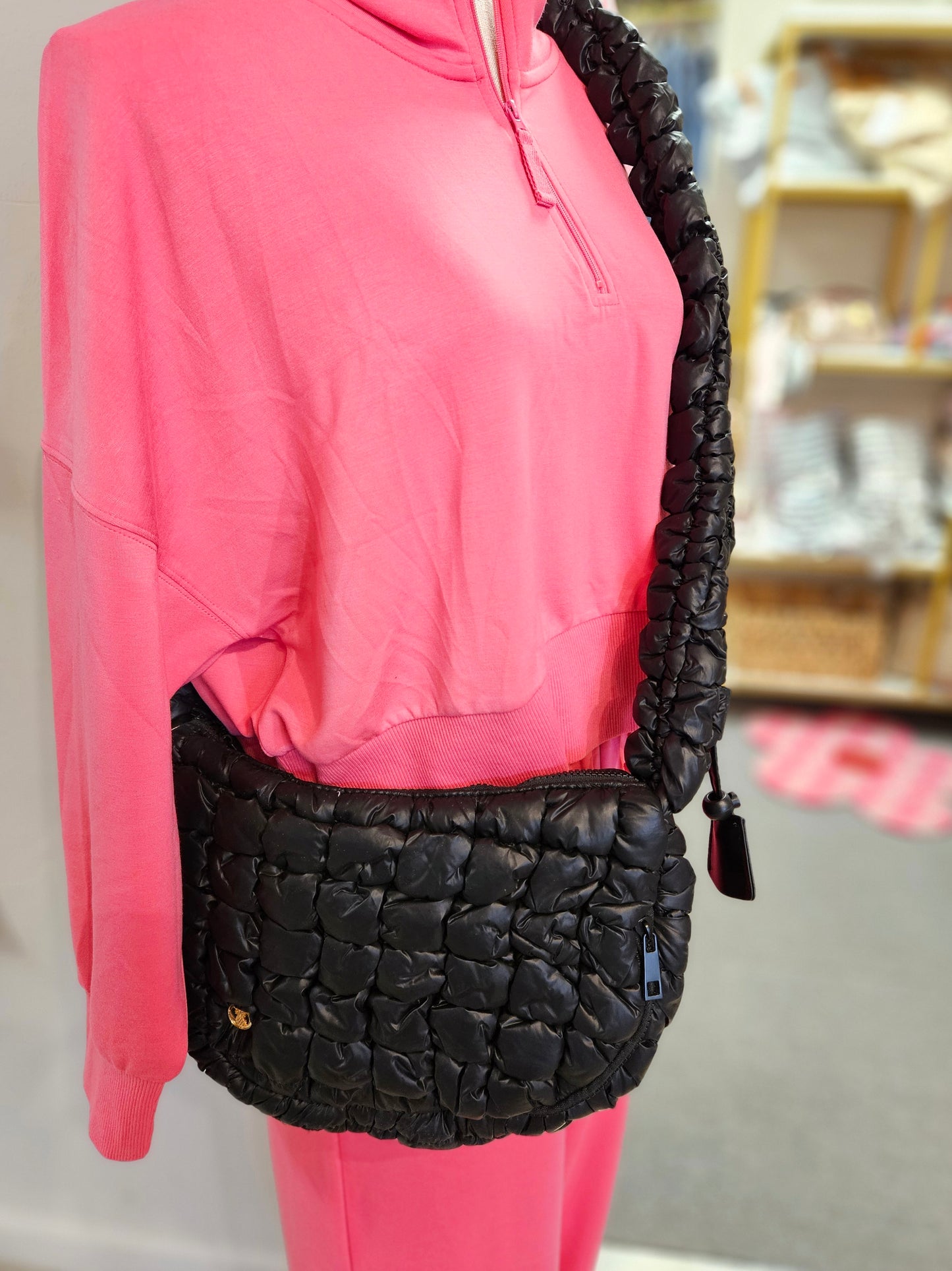Simply Southern Quilted Puffer Crossbody