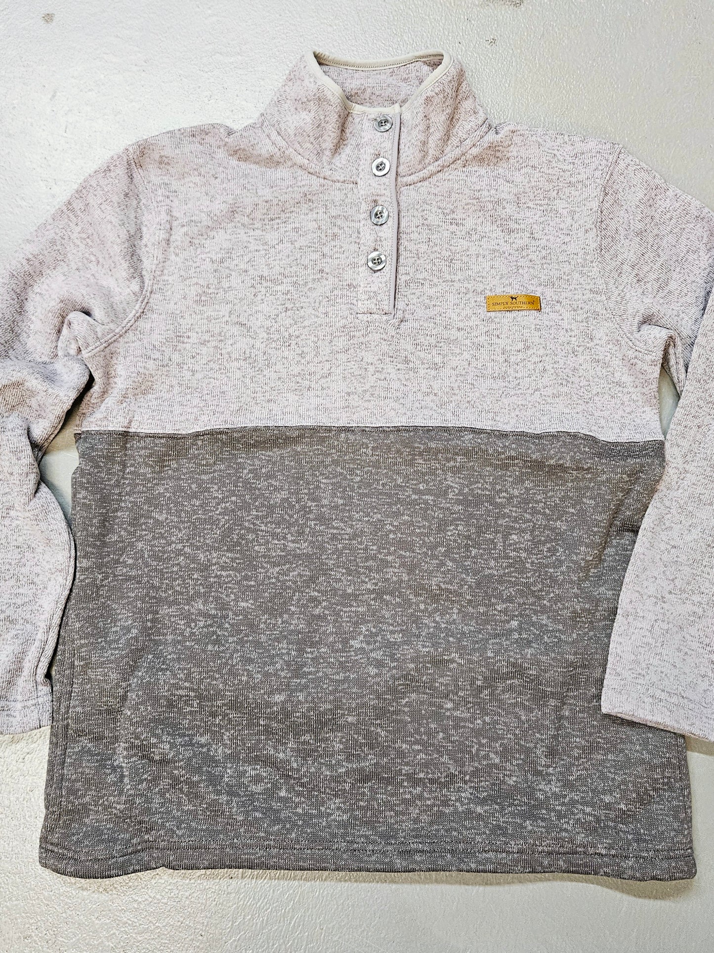 Men's Quartersnap Pullover - Smoke