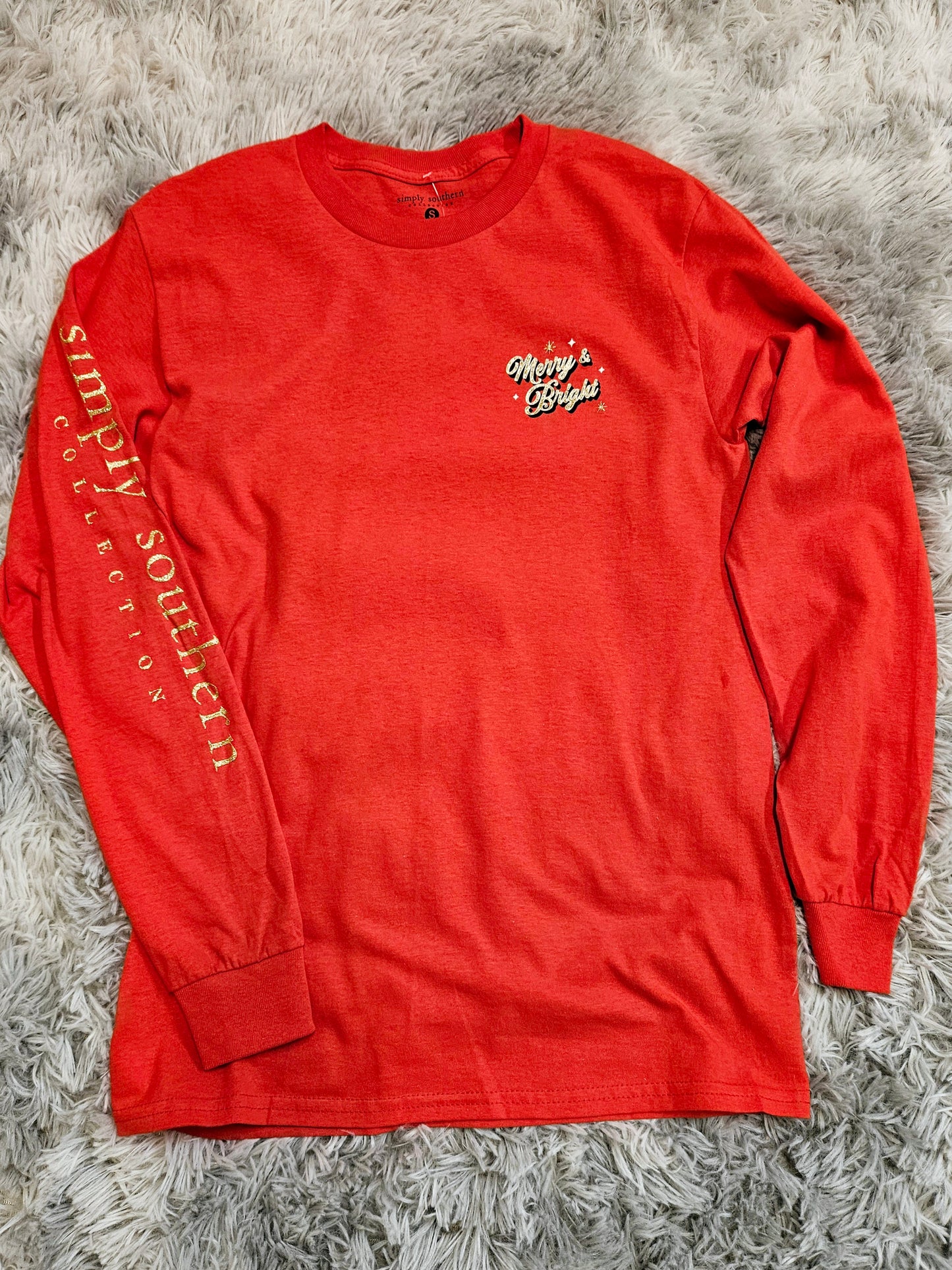 Simply Southern Long Sleeve Believe Tee