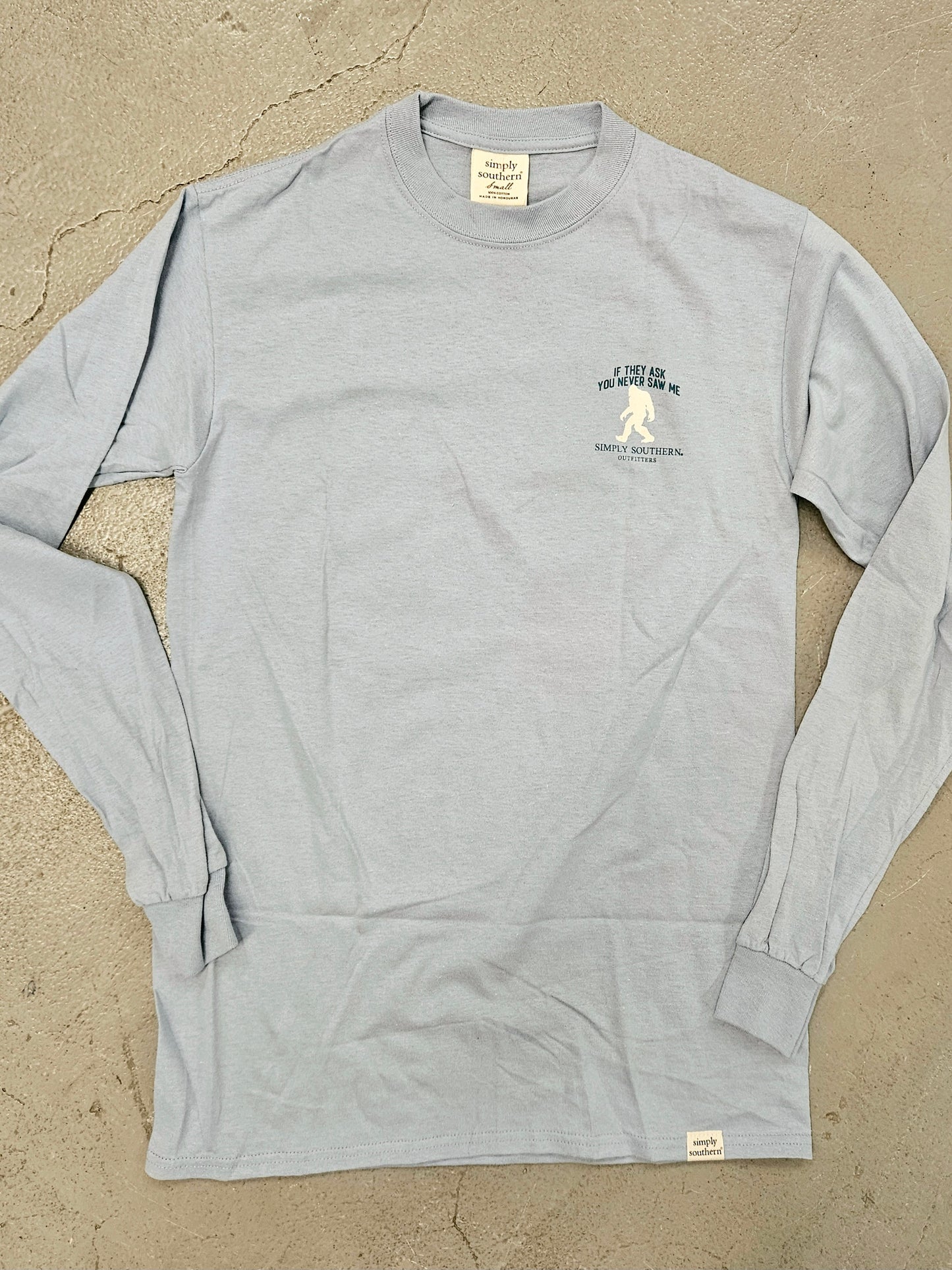 Simply Southern Men's Long Sleeve Sasquatch Tee