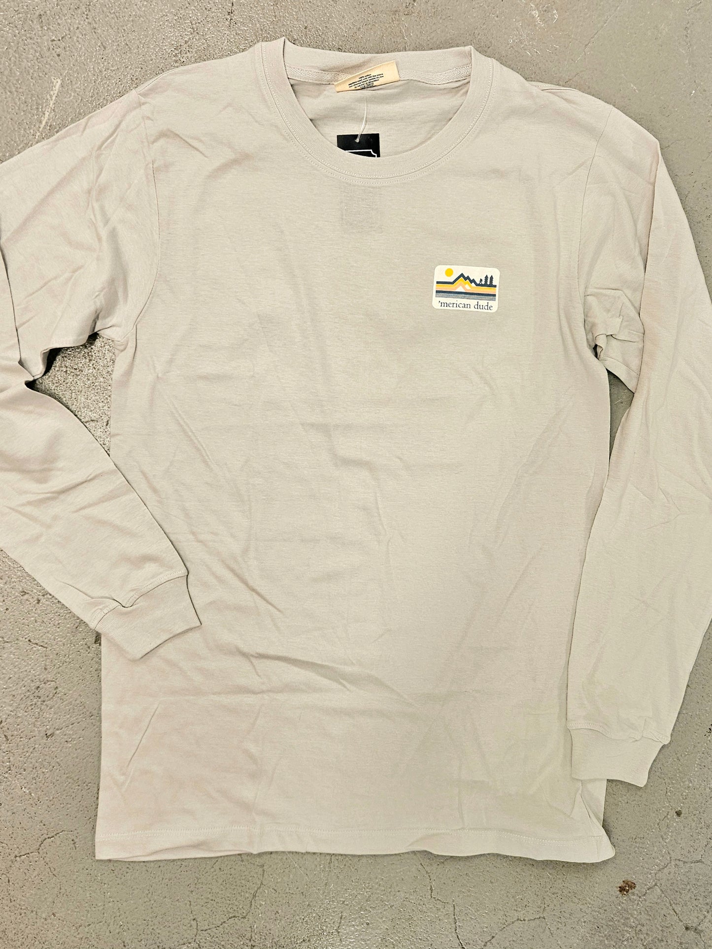 Simply Southern Men's Long Sleeve Whitewater Wave Tee