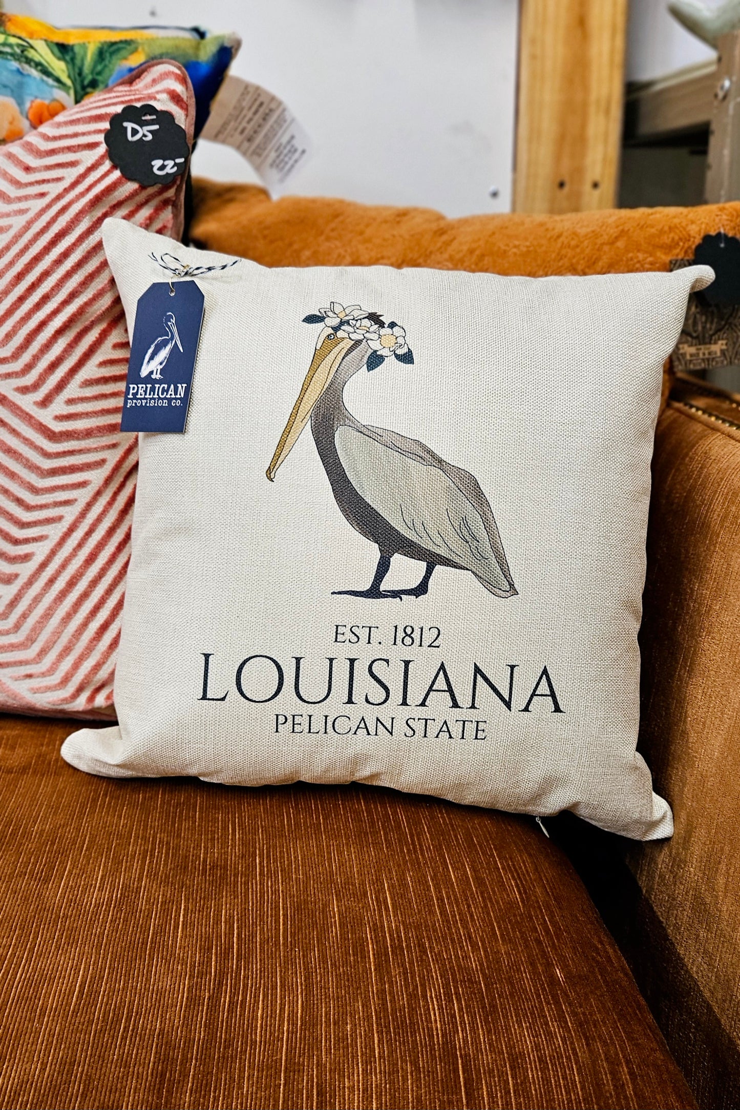 Pelican State Pillow