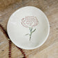 Handstamped Floral Trinket Dish