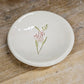 Handstamped Floral Trinket Dish