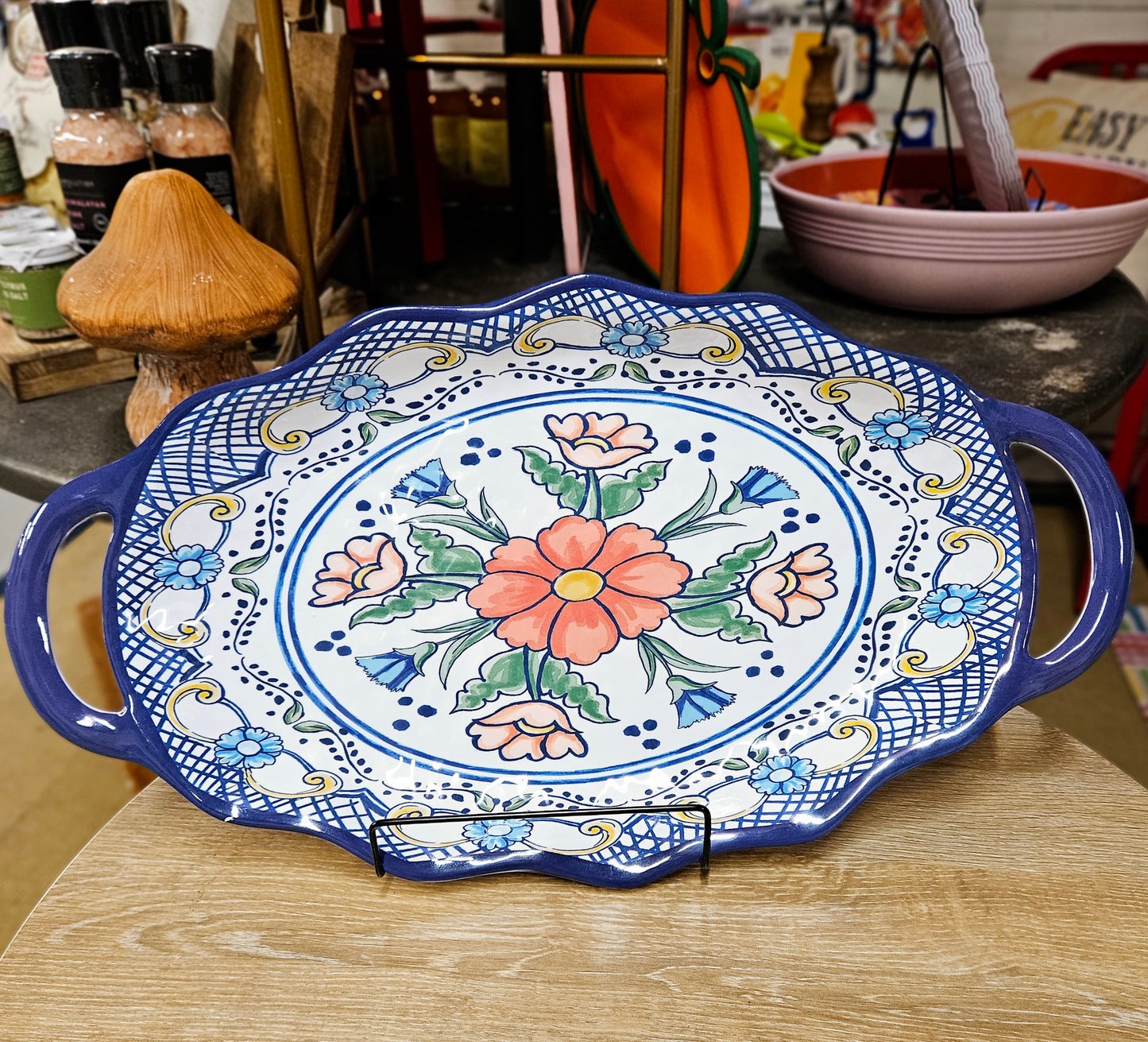 Serving Platter with Handles