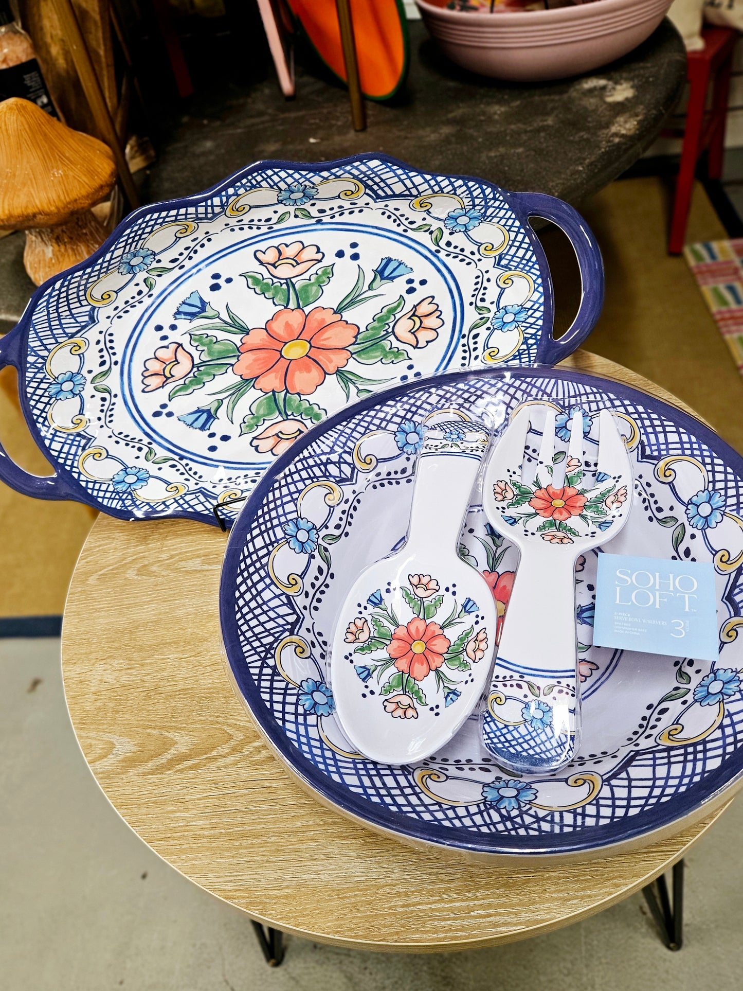 Serving Platter with Handles