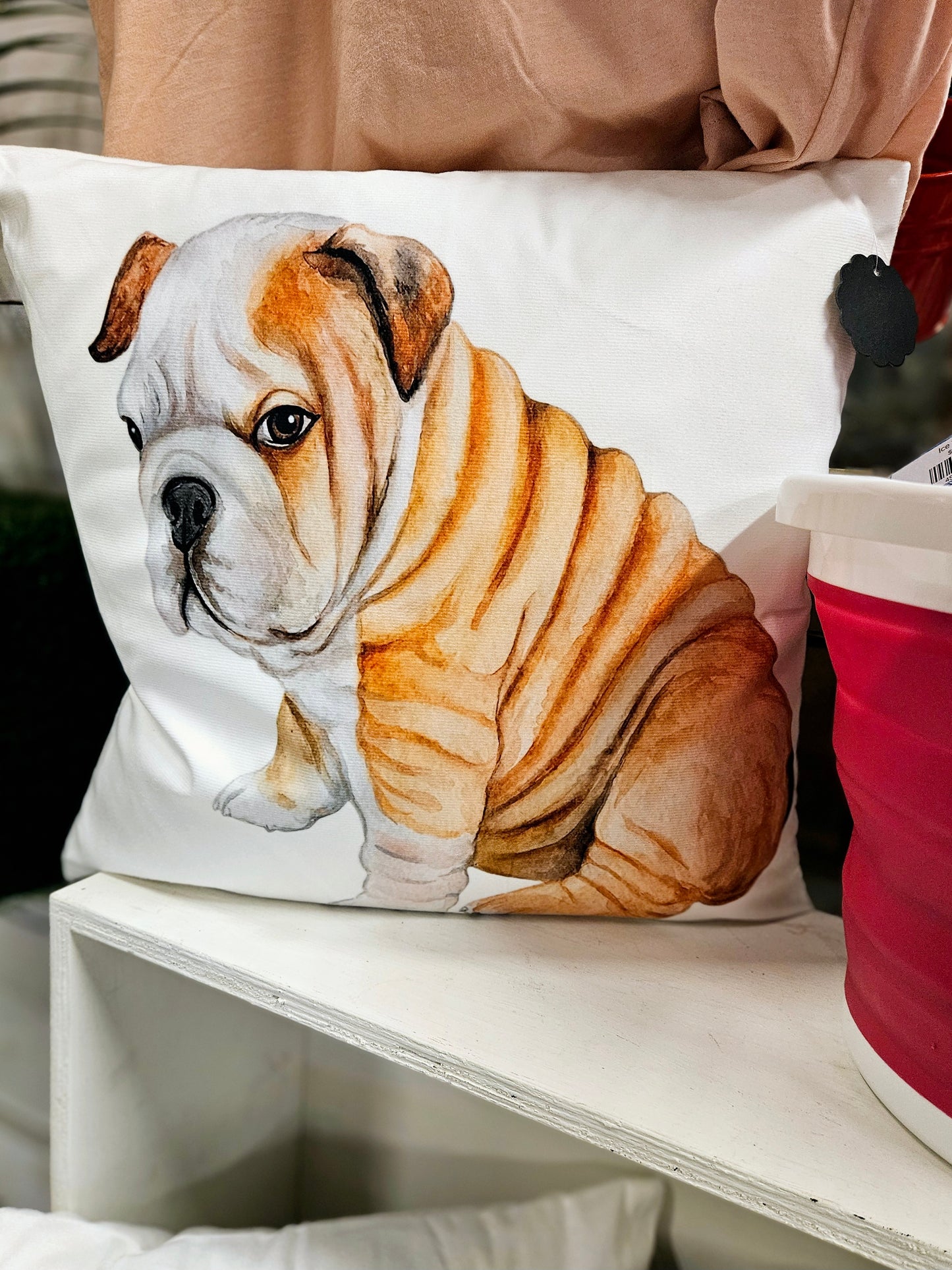 Bulldog Pillow