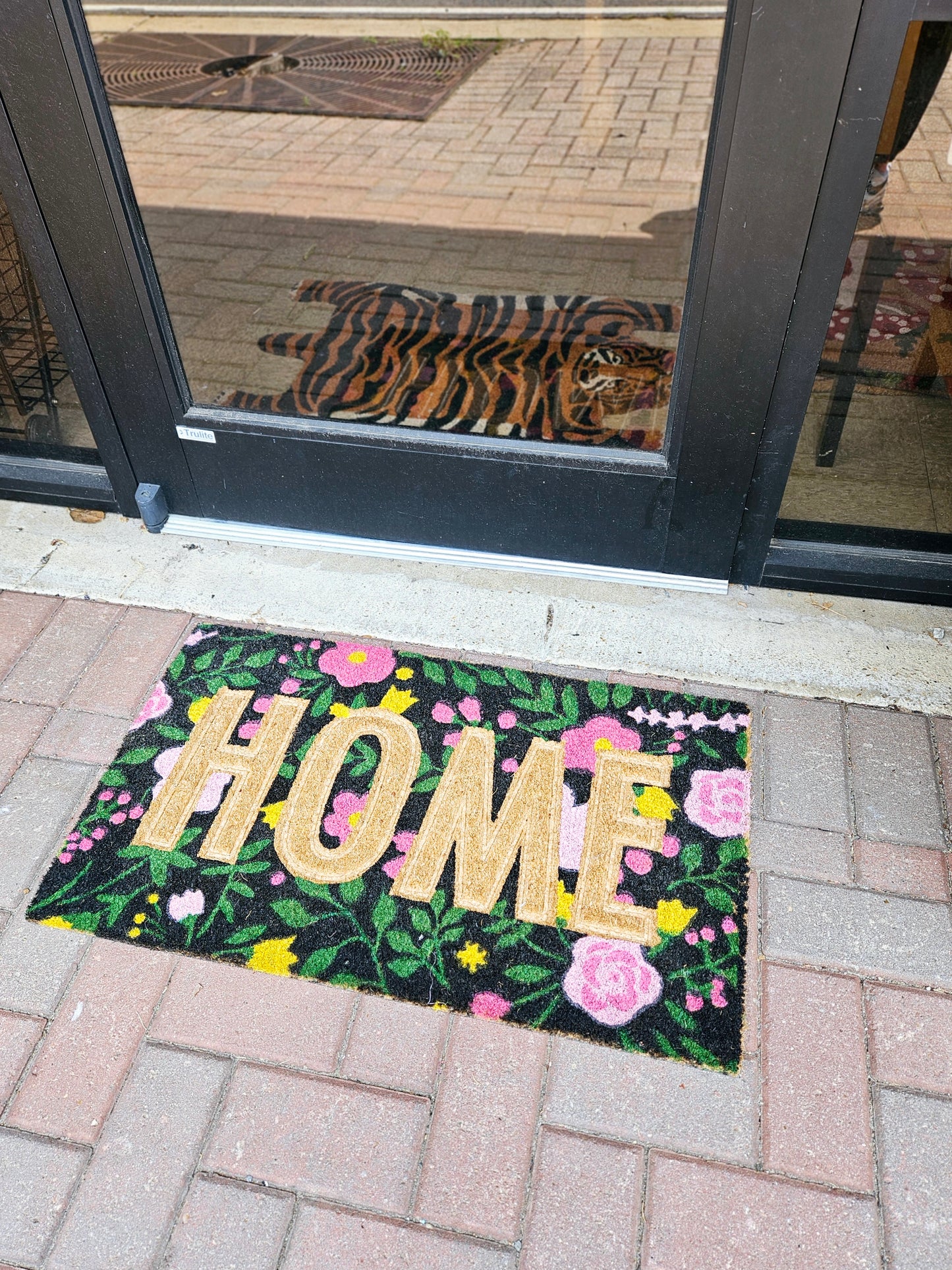 Embossed "Home" Outdoor Mat