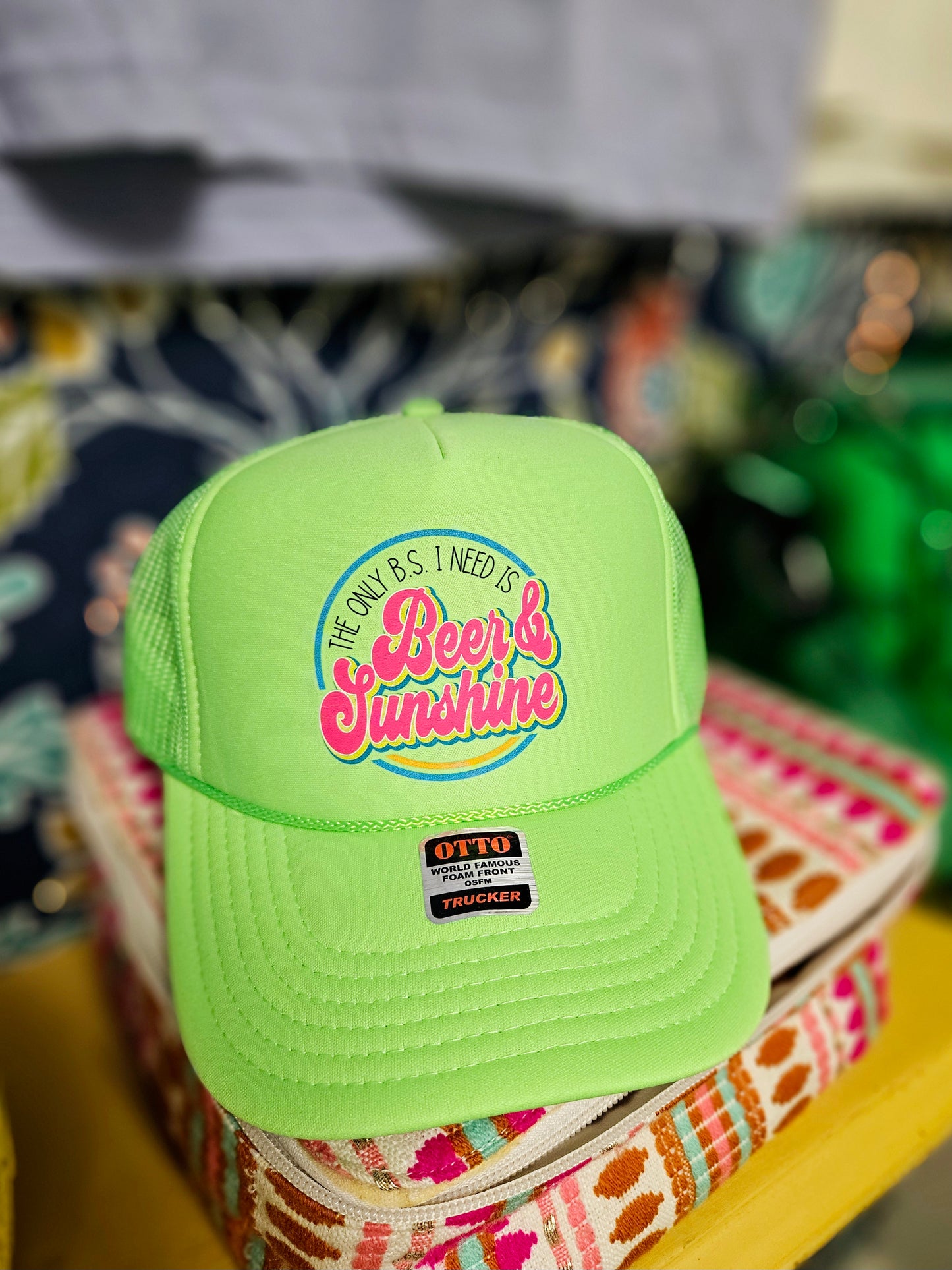 Beer & Sunshine Trucker Hat