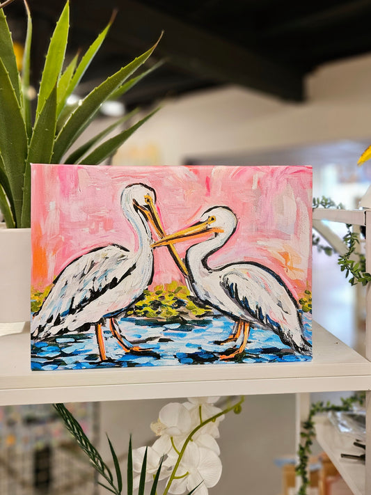 Canvas Art- Pelican