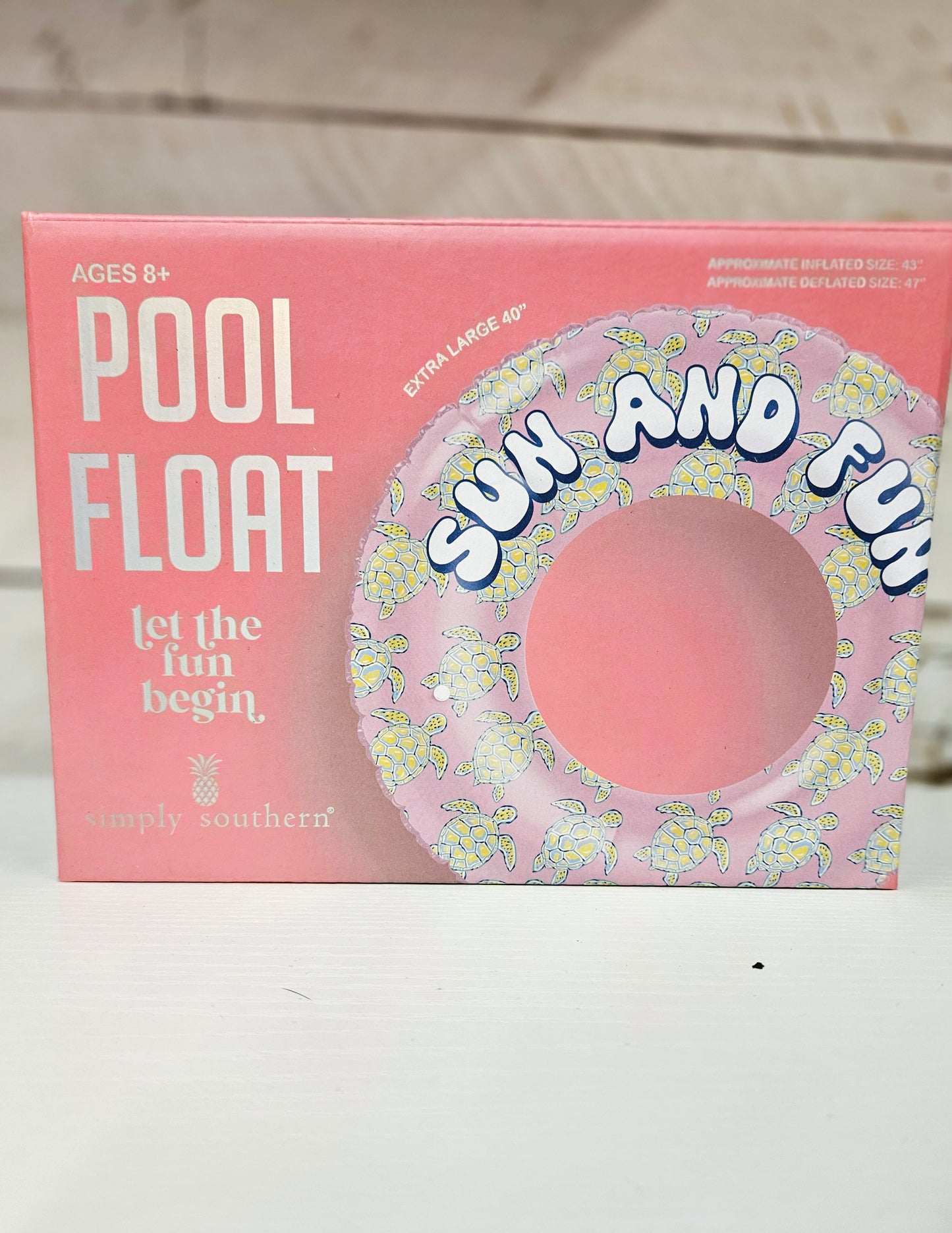 Simply Southern Sun & Fun Pool Float