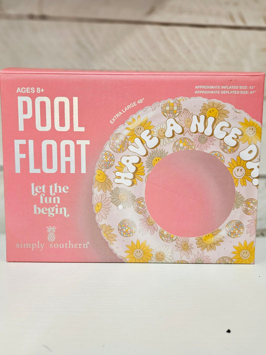 Simply Southern Have a Nice Day Pool Float