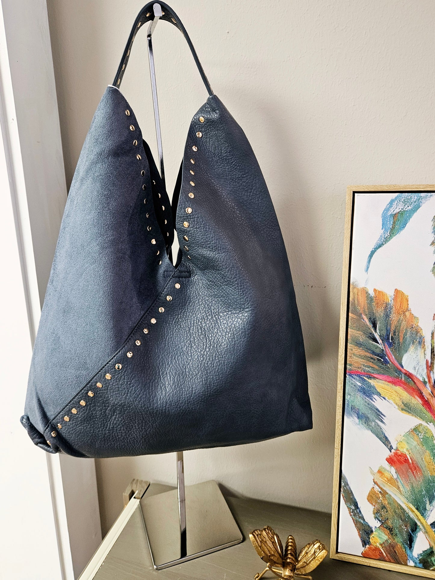 Ryker Hobo Suede Bag