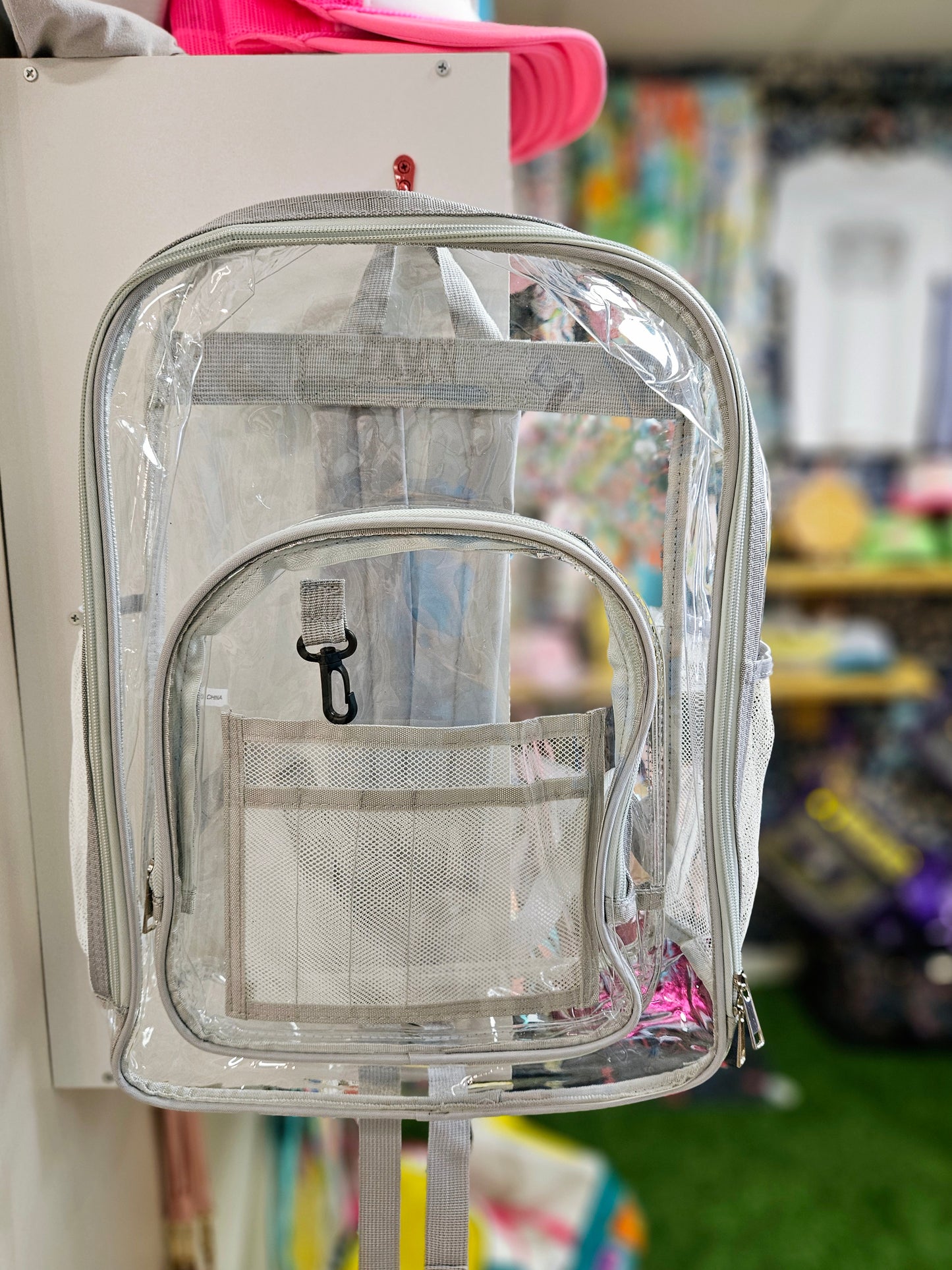 XL Clear Backpack