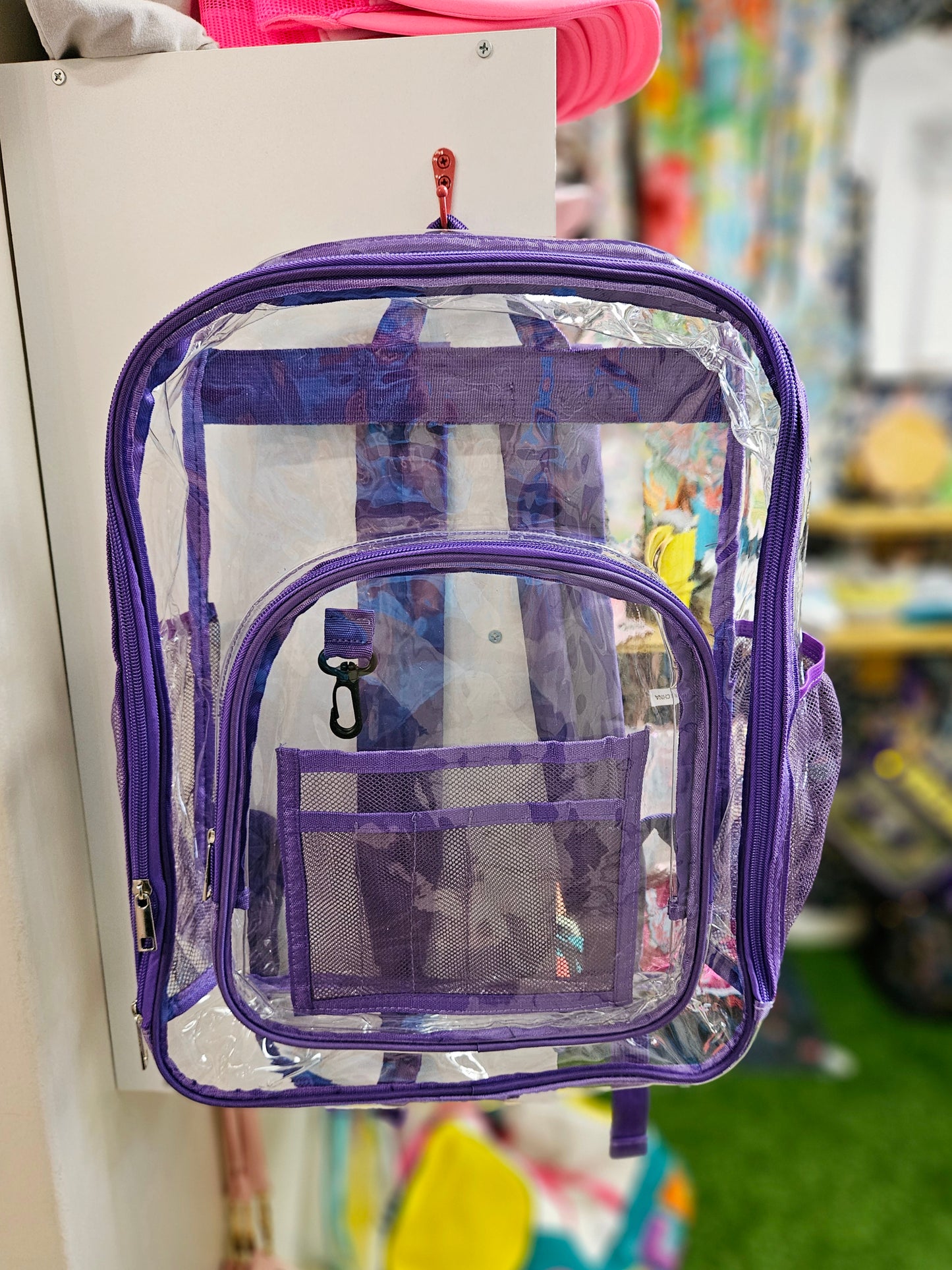 XL Clear Backpack