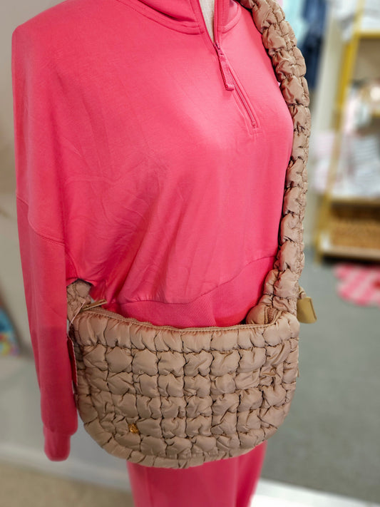 Simply Southern Quilted Puffer Crossbody