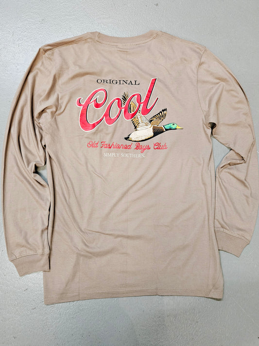 Simply Southern Men's Long sleeve Cool Tee