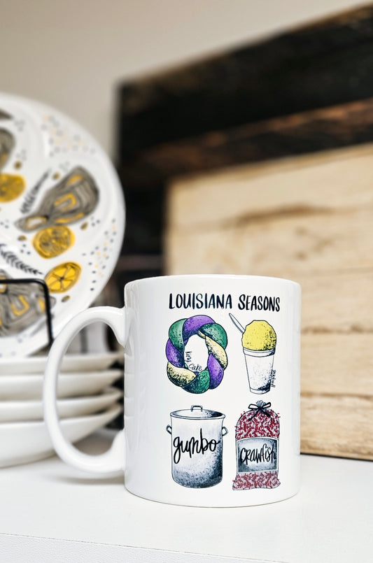 Louisiana Seasons Coffee Mug