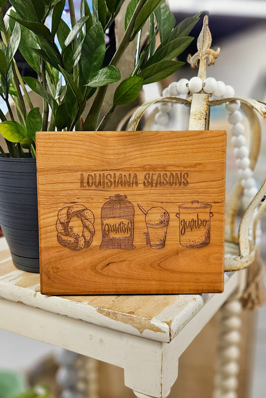 Louisiana Seasons Cutting Board