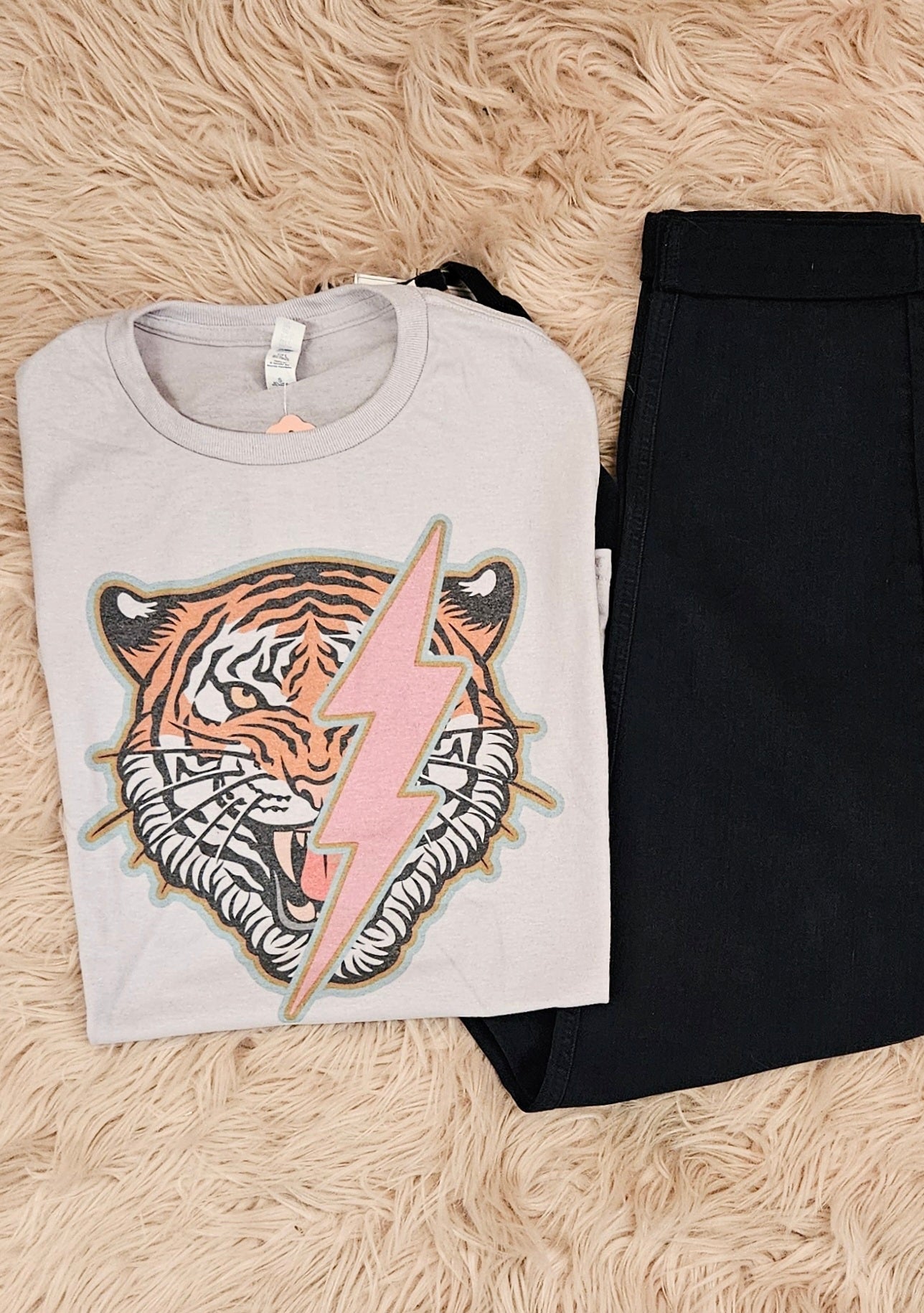 Tiger with Lighting Bolt Tee