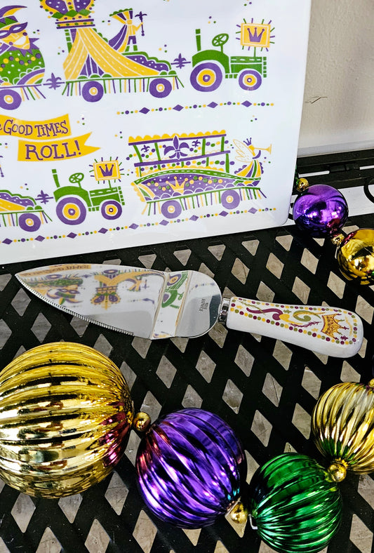 Mardi Gras King Cake Knife