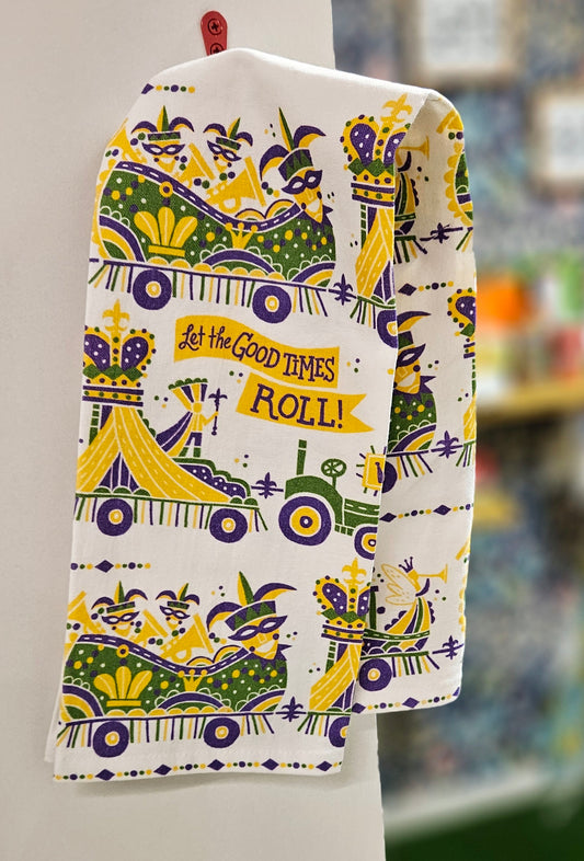 Kitchen Towel-Let The Good Times Roll