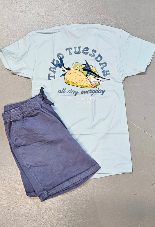 Simply Southern Men's Taco Tee