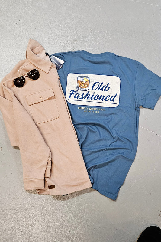 Simply Southern Men's Old Fashioned Tee