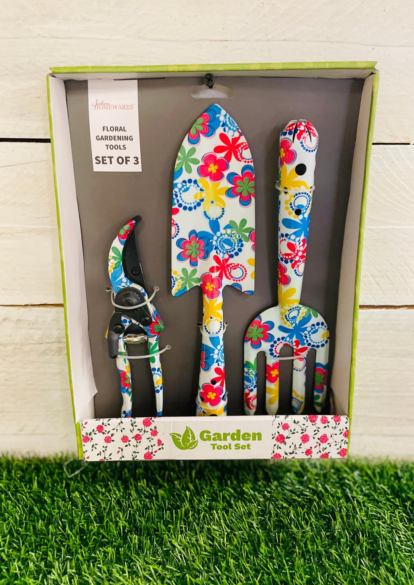 Floral Garden Tool Set