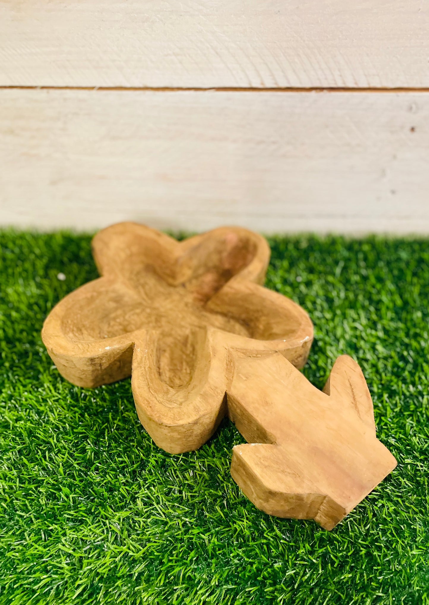 Wooden Flower Bowl