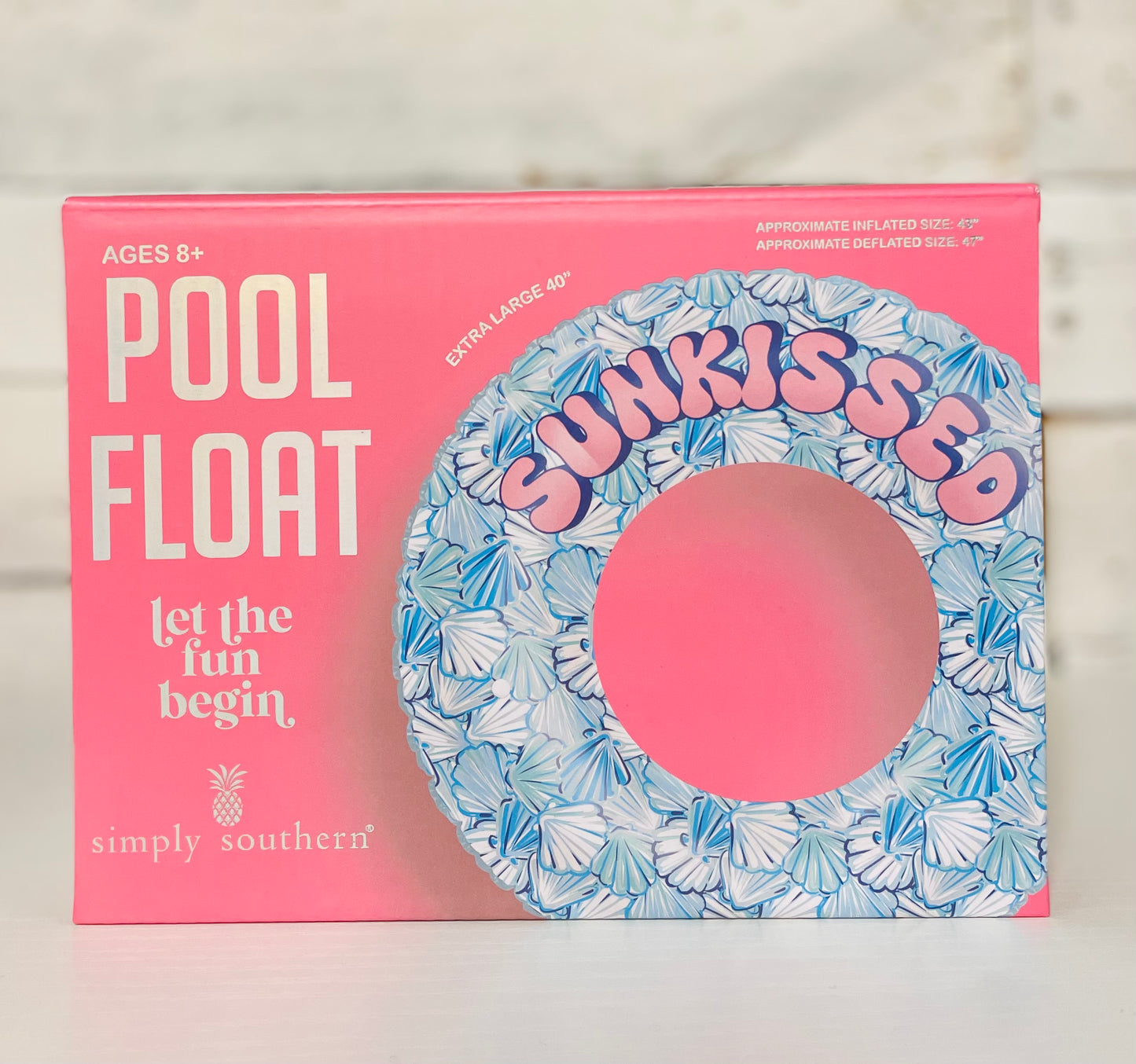 Simply Southern Sunkissed Pool Float