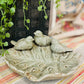 Ceramic Leaf Dish With Birds