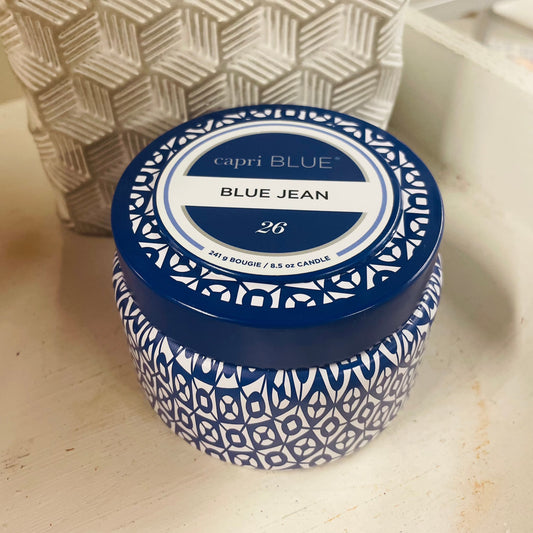 Blue Jean Candle - Decorative Tin 8.5oz