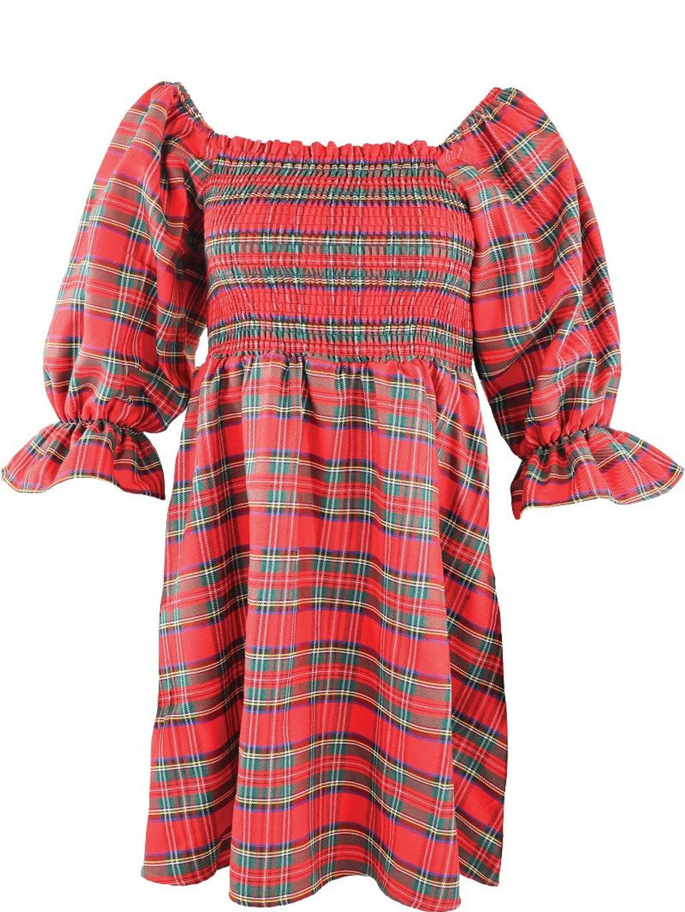 Simply Southern Holiday Plaid Dress